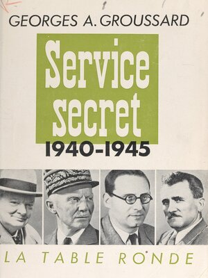 cover image of Service secret 1940-1945